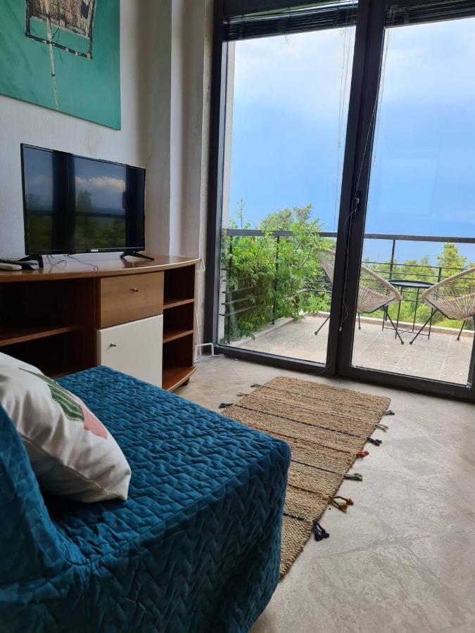 Janis Seaview Villa Néa Fókaia Exterior foto